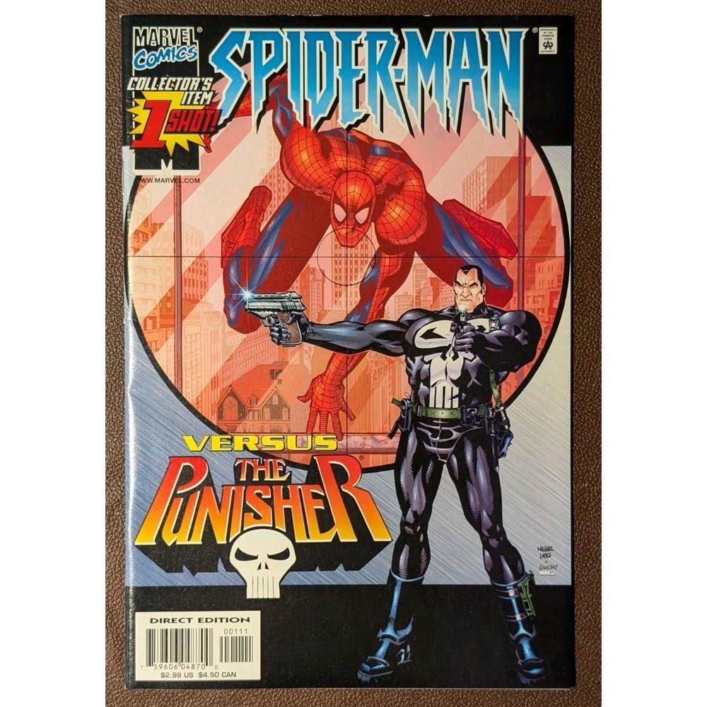 Spider-Man vs The Punisher #1 One-Shot Marvel Comics 2000 Collector's Item‎